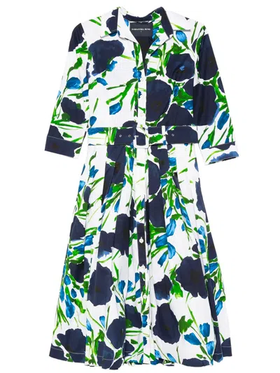 Samantha Sung Audrey Small Poppy Dress In Multi
