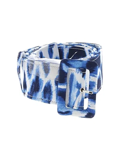 Pre-owned Samantha Sung Belt In Blue