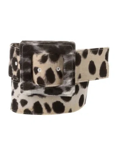 Pre-owned Samantha Sung Belt In Neutral