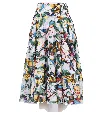 Samantha Sung Blue Bird Musola Eden Dress Midi Dress In Multi