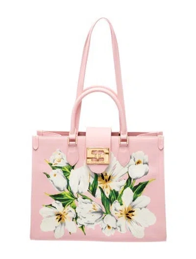 Pre-owned Samantha Sung Canvas Shoulder Bag In Pink