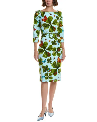 SAMANTHA SUNG SAMANTHA SUNG CELINE SHEATH DRESS
