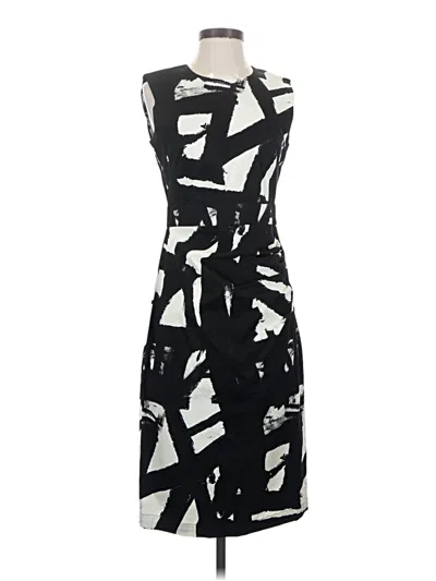 Pre-owned Samantha Sung Cocktail Dress In Black