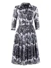 Samantha Sung Cotton Midi Dress