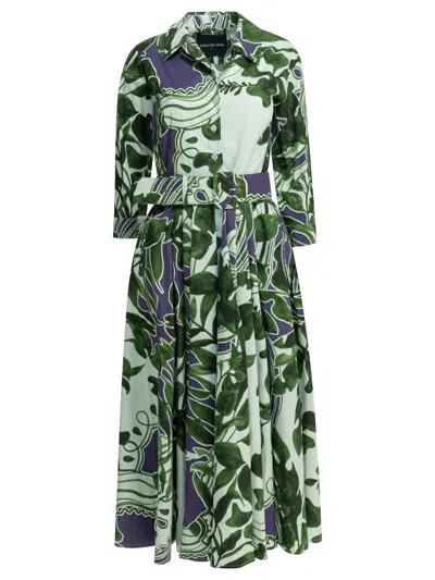 Samantha Sung Dresses In Green