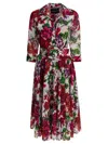Samantha Sung Aster Midi Dress In Multi