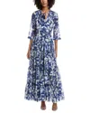 Samantha Sung Eva Maxi Dress In Blue