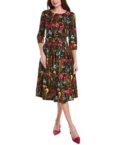 Samantha Sung Florance A-line Dress In Black