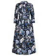 Samantha Sung Hill Garden Audrey Dress #1 Long Dress In Multi