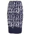 Samantha Sung Horse Chain Cs 60s Celine Dress Long Sleeveless Dress In Blue