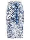 Samantha Sung Leopard-print Midi Skirt
