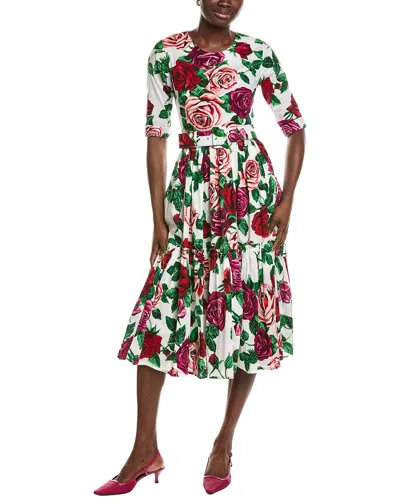 Samantha Sung Melanie Shirtdress In Multi