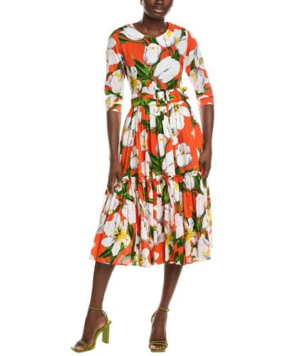 Samantha Sung Melanie Shirtdress In Yellow