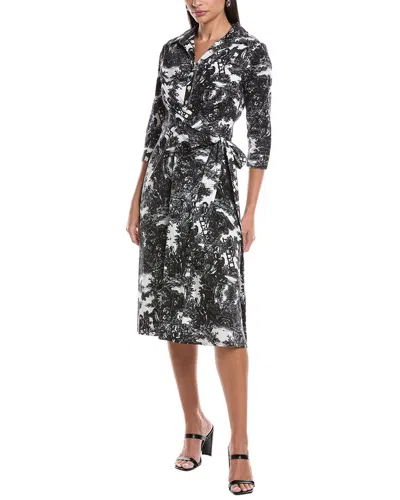 Samantha Sung Olivia Shirt Dress In Black