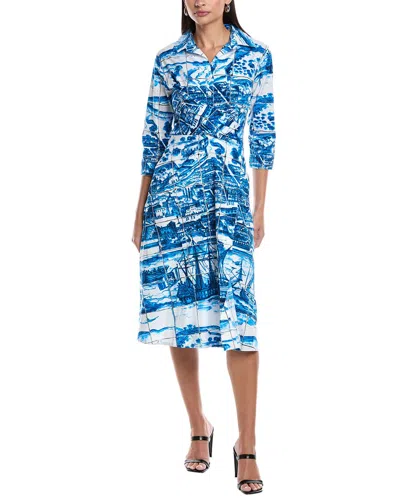 Samantha Sung Olivia Shirt Dress In Multi