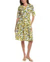 Samantha Sung Rachel A-line Dress In Multi