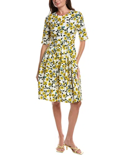 Samantha Sung Rachel A-line Dress In Multi