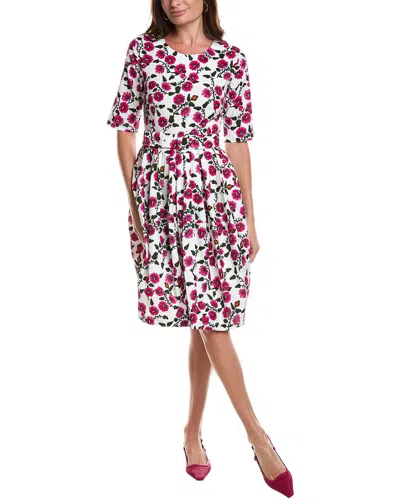 Samantha Sung Rachel A-line Dress In White