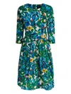 Samantha Sung Dresses Green In Multi
