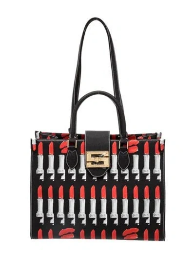 Pre-owned Samantha Sung Top Handle Bag In Black