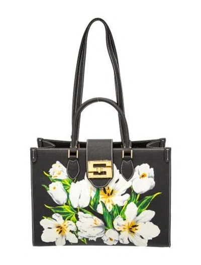 Pre-owned Samantha Sung Top Handle Bag Medium In Black