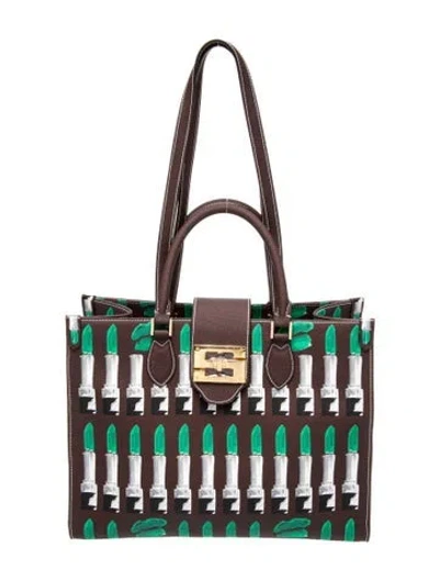 Pre-owned Samantha Sung Top Handle Bag Medium In Green