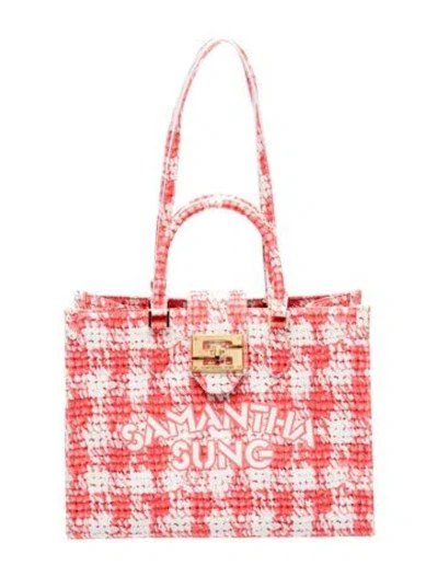 Pre-owned Samantha Sung Top Handle Bag In Multi