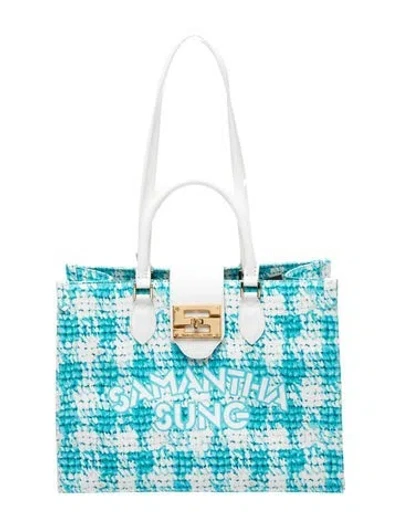 Pre-owned Samantha Sung Top Handle Bag In Multi