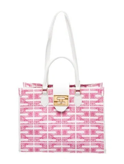 Pre-owned Samantha Sung Top Handle Bag In Multi