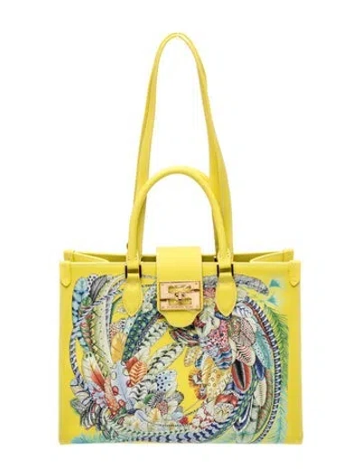 Pre-owned Samantha Sung Top Handle Bag In Multi
