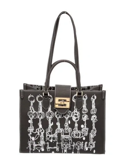 Pre-owned Samantha Sung Top Handle Bag In Multi