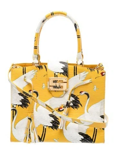 Pre-owned Samantha Sung Top Handle Bag In Multi