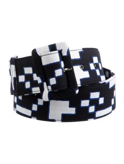 Pre-owned Samantha Sung Waist Belt In Black