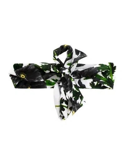 Pre-owned Samantha Sung Wide Belt In Green