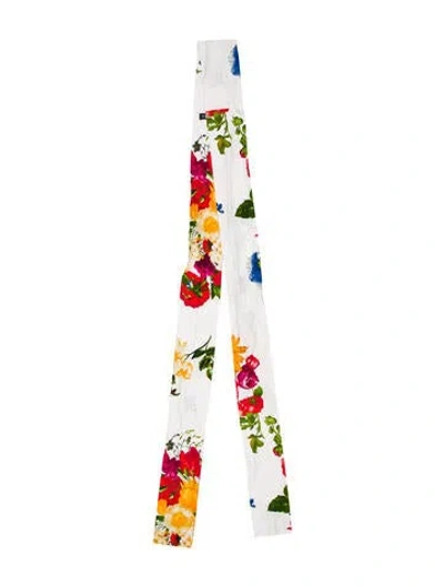 Pre-owned Samantha Sung Wide Waist Belt In White