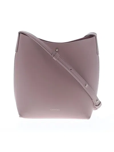 Pre-owned Samara Crossbody Bag In Pink