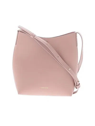 Pre-owned Samara Crossbody Bag In Pink