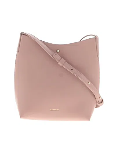 Pre-owned Samara Crossbody Bag In Pink