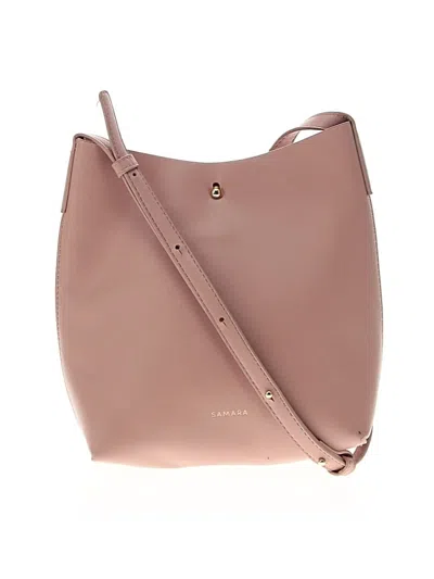 Pre-owned Samara Crossbody Bag In Pink