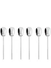 Sambonet 100 Moka Spoons (set Of Six) In Silber