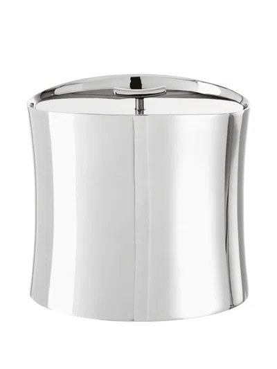 Sambonet Bamboo Insulated Ice Bucket (16.4cm X 12.7cm X 14.2cm) In Silver