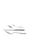Sambonet Contour Cutlery Set (six-person Setting) In Silver