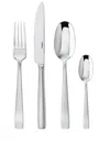 Sambonet Flat Cutlery (set Of 24) In Silber