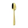 Sambonet Flat Gold Stainless Steel Serving Spoon In Gold