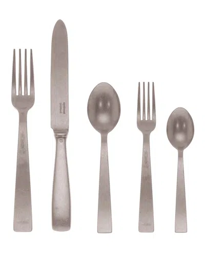 Sambonet Gio Pointi Vintage 5-piece Flatware Place Setting In Silver