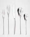 Sambonet H-art 5-piece Stainless Steel Place Setting Set In Silver
