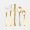 Sambonet H Art Satin Gold 5-piece Place Setting In Gold