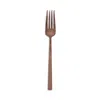 Sambonet Linea Q Vintage Copper Serving Fork In Copper