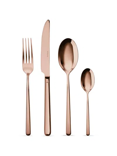 Sambonet Linear Cutlery (6-person Setting) In Metallic