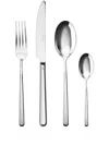Sambonet Linear Cutlery (set Of 24) In Silber